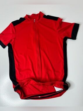 Specialized Red and Black Cycling Jersey Full Zip and Multiple Back Pockets